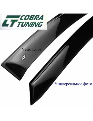 Ветровики Cobra накладные на Opel Astra G 3d 1998-2004